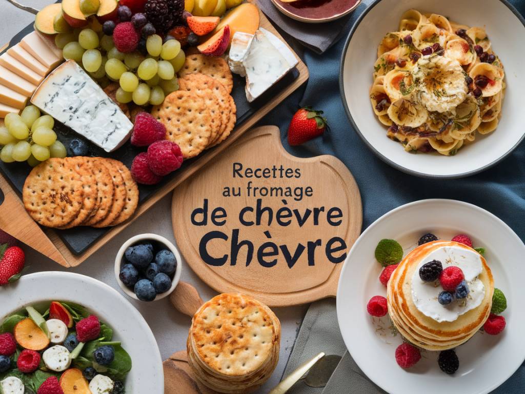 Recettes au fromage de chèvre : idées gourmandes et créatives pour tous les goûts