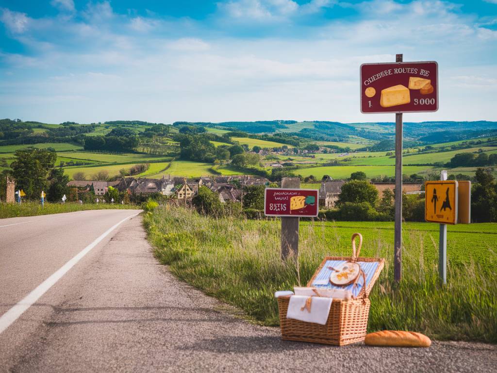 Road trip gourmand à travers les routes du fromage en France pour une escapade savoureuse