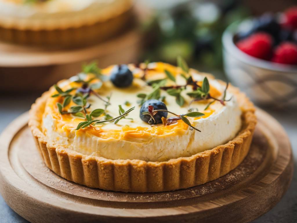 Recette de tarte au fromage savoureuse et facile à réaliser à la maison