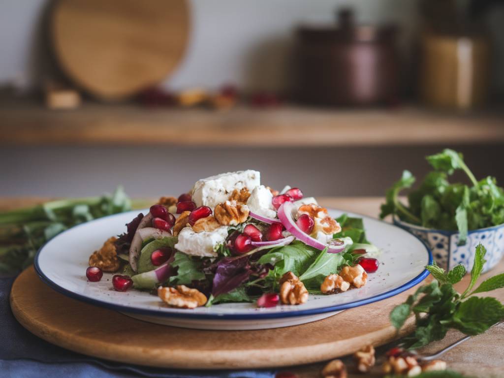 Salade au chèvre : recettes gourmandes et équilibrées pour toutes les saisons